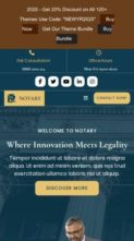 Notary Services Pro (screenshot mobile)