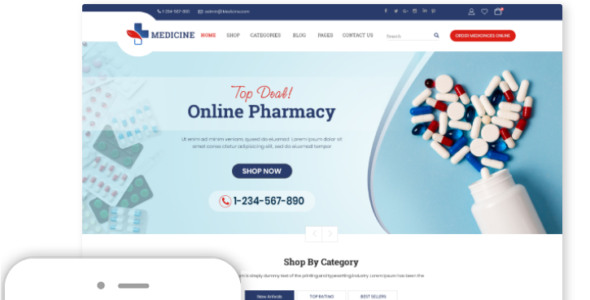 Online Pharmacy Pro (ThemesPride)