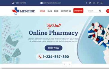 Online Pharmacy Pro (screenshot desktop)