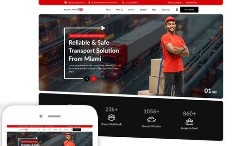 Packers And Movers Pro (ThemesPride)