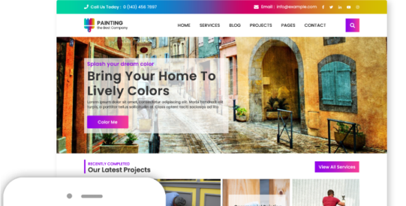 Painting Contractor Pro (ThemesPride)