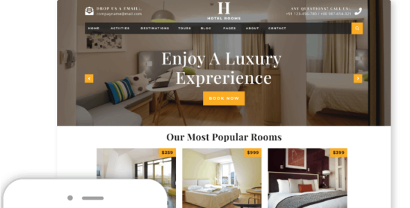 Resort Hotel Booking Pro (ThemesPride)