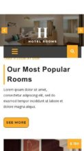Resort Hotel Booking Pro (screenshot mobile)