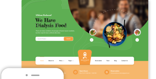 Restaurant Fast Food Pro (ThemesPride)