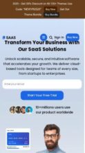 SAAS Agency Pro (screenshot mobile)