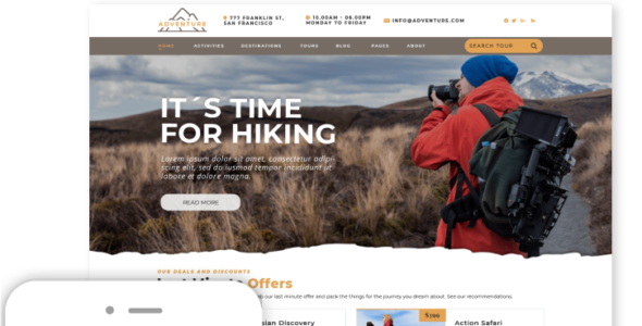 The Tour Operator Pro (ThemesPride)