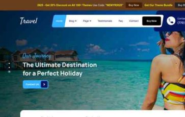Travel Booking Offers Pro (screenshot desktop)