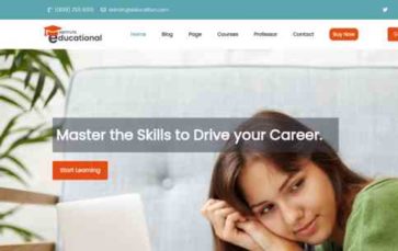 University Education Hub Pro (screenshot desktop)