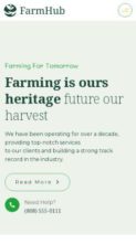 Screenshot Mobile Farmhub (Themesvila) - (screenshot mobile)