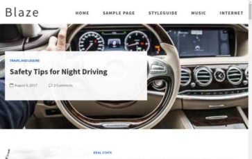 Blaze (ThemeThread) - (screenshot desktop)