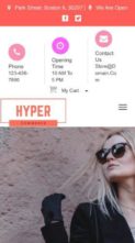 HyperCommerce Pro (screenshot mobile)