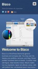 Bizco (Themify) (screenshot mobile)