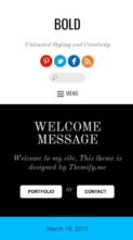 Screenshot Mobile Bold (Themify) (screenshot mobile)