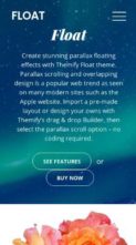Screenshot Mobile Float (Themify) - (screenshot mobile)