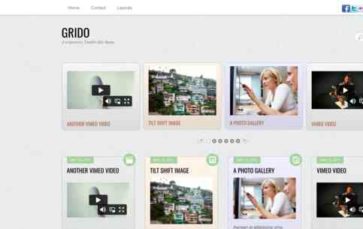 Screenshot Desktop Grido (Themify) (screenshot desktop)