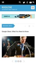 Magazine (Themify) (screenshot mobile)