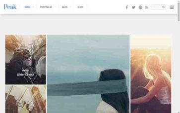 Screenshot Desktop Peak (Themify) (screenshot desktop)