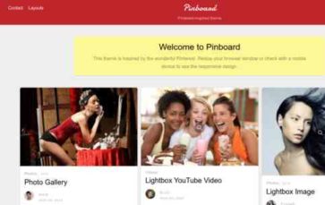 Screenshot Desktop Pinboard (Themify) (screenshot desktop)