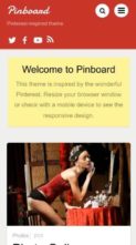 Screenshot Mobile Pinboard (Themify) (screenshot mobile)