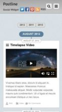 Postline (screenshot mobile)