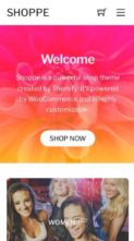 Shoppe (Themify) (screenshot mobile)