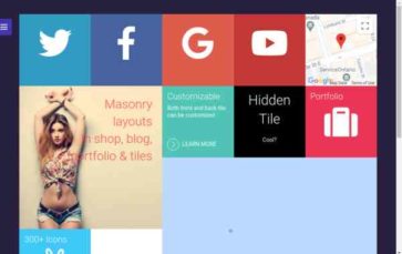 Screenshot Desktop Stack (Themify) (screenshot desktop)