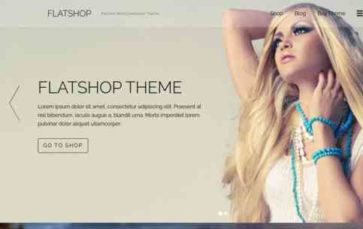 Themify Flatshop (screenshot desktop)