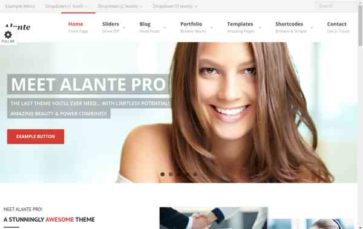 Alante Pro (screenshot desktop)