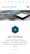 Experon (screenshot mobile)