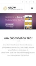 Grow Pro (screenshot mobile)