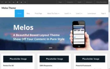 Melos (screenshot desktop)