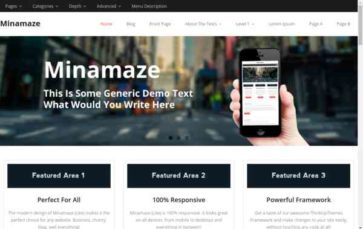 Minamaze (screenshot desktop)