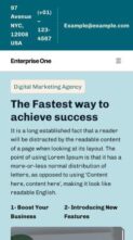 Enterprise One (screenshot mobile)