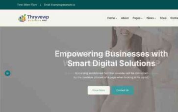 Thryvewp Business Pro (screenshot desktop)