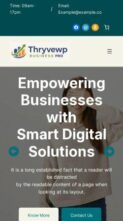 Thryvewp Business Pro (screenshot mobile)