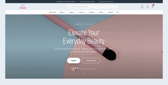 Cosmetics Stores Pro (Titan Themes)