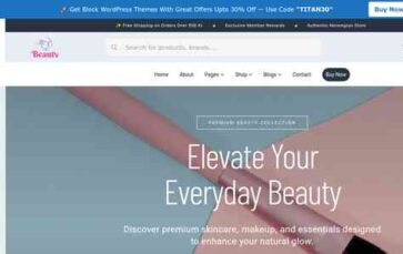 Cosmetics Stores Pro (screenshot desktop)