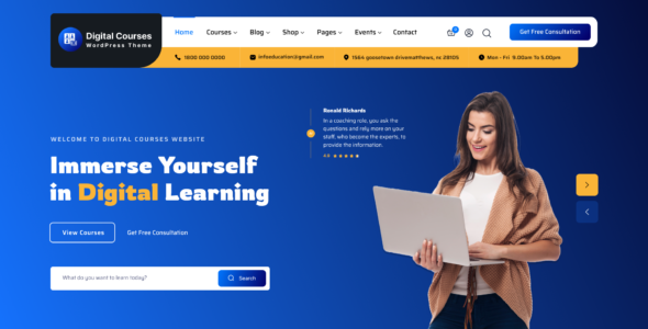 Digital Online Courses Pro (Titan Themes)