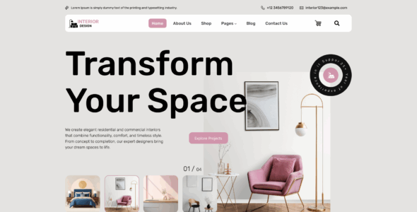 Home Interior Agency Pro (Titan Themes)