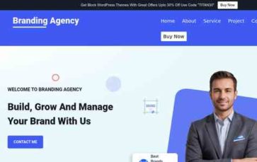 Titan Branding Agency Pro (screenshot desktop)