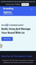 Titan Branding Agency Pro (screenshot mobile)