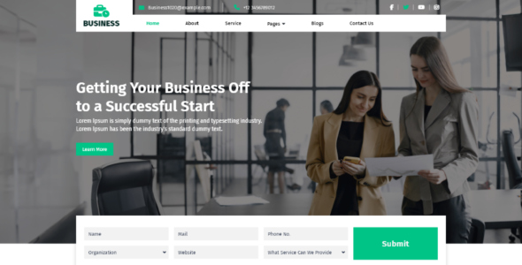 Titan Business Agency Pro (Titan Themes)