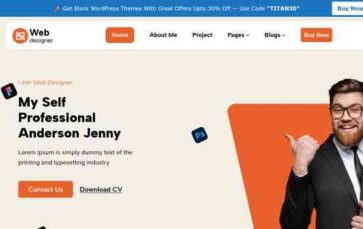 Web Designer Blocks Pro (screenshot desktop)
