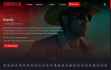 Toroflix (screenshot desktop)
