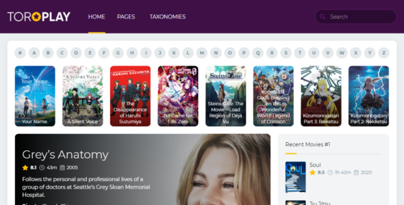 Toroplay (Toro Themes)