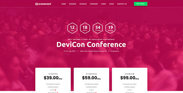 Evenement (Trendy Theme)