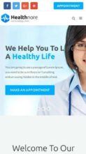 HealthNore (screenshot mobile)