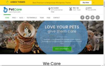 Pet Care Clinic Pro (screenshot desktop)