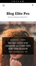Blog Elite Pro (screenshot mobile)
