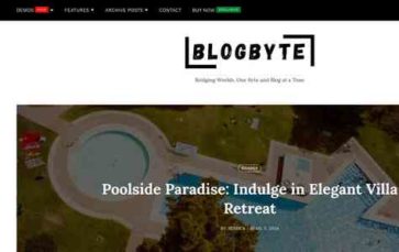 Blogbyte Pro (screenshot desktop)